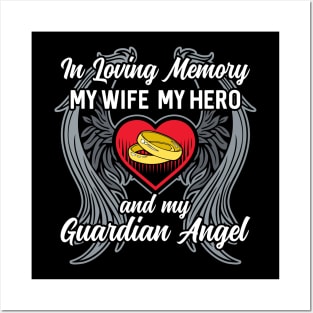 In Loving Memory of My Wife My Hero Posters and Art